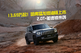 13.69万起！哈弗猛龙燃油版上市2.0T+差速锁来袭