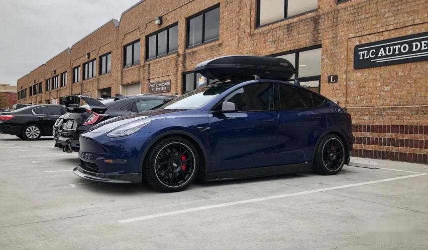 一年内连换5套轮毂的特斯拉Model Y，最后发现BBS才是真爱