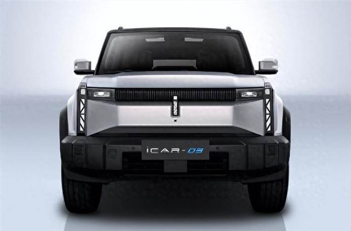 方盒子造型，要火？奇瑞iCAR 03将在2月28日上市!
