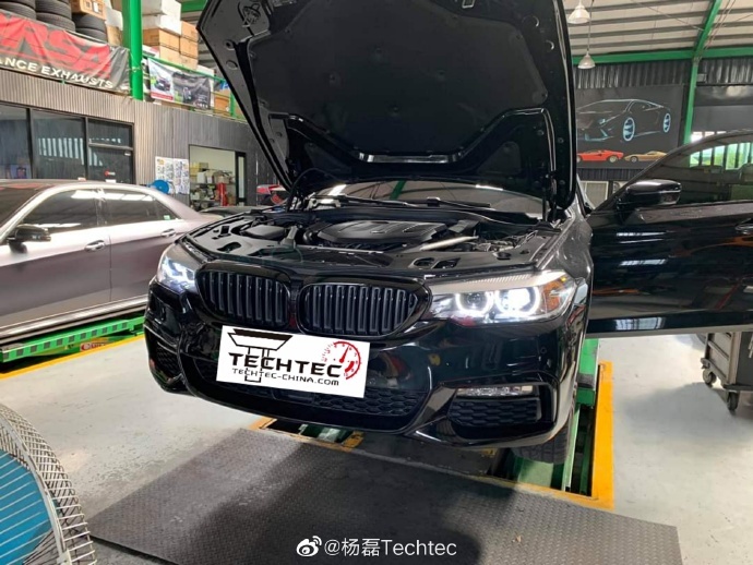 宝马540li 3.0T改装德国Techtec刷ECU电脑