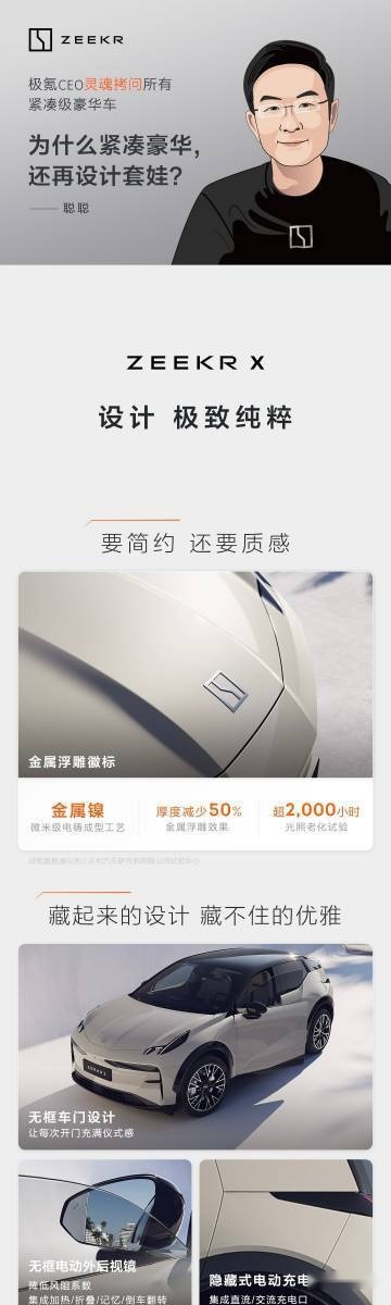 极致纯粹的极氪X，拿出了最有诚意的价格