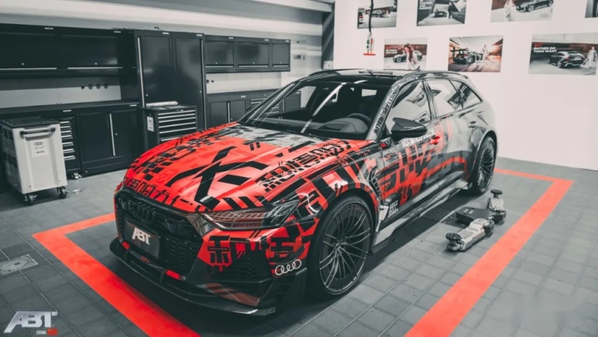 全国首套ABT RS6-R，价值70万限量125套的极品套件