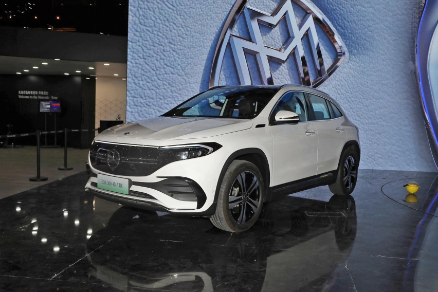 入门级别奔驰纯电SUV EQA 260上市 续航超600km