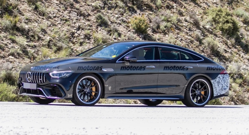 梅赛德斯-AMG GT 73e最新谍照，采用V8发动机