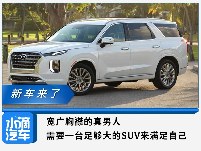 宽广胸襟的真男人，需要一台足够大的SUV来满足自己