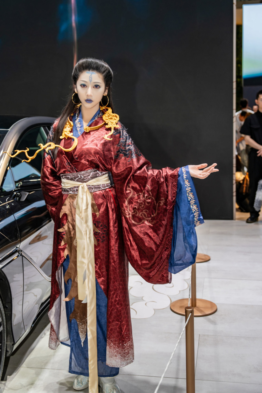 2024广州车展小姐姐大合集！是真男人就坚持到最后一张！