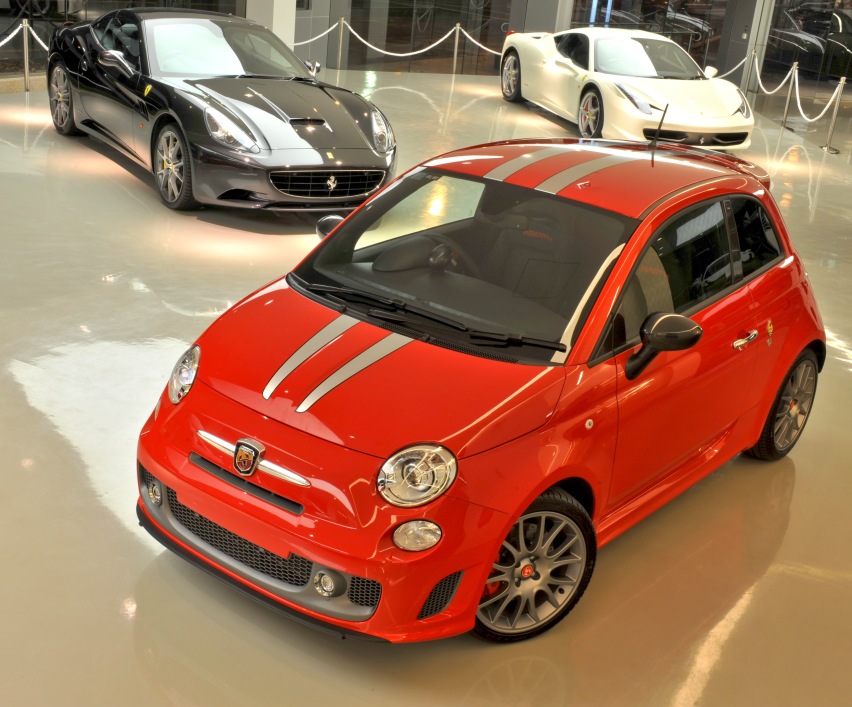 法拉利还出过“小钢炮”—阿巴斯695  Ferrari
