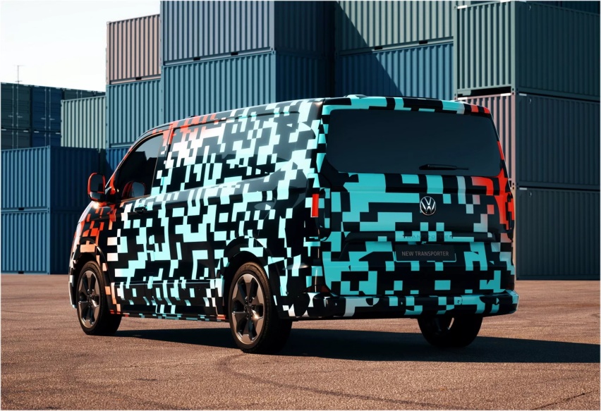 采用福特全顺底盘，大众Transporter T7最新消息曝光