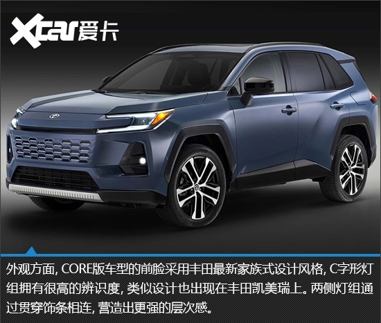 综合竞争力提升 全新丰田RAV4新车图解