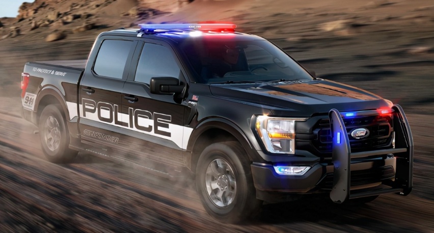 罪犯的新克星，福特F-150警车亮相，这才叫武装到了牙齿