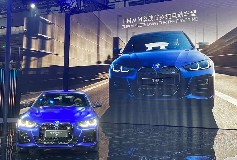 【广州车展】电动四驱，3.9s破百，510km续航，宝马i4 M50亮相