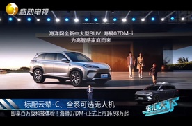 标配云辇-C、全系可选无人机，即享百万级科技体验！海狮07DM-i正式上市16.98万起