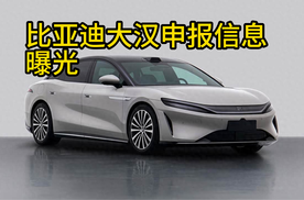 比亚迪大汉工信部申报图曝光，定位D级轿车，大气又运动