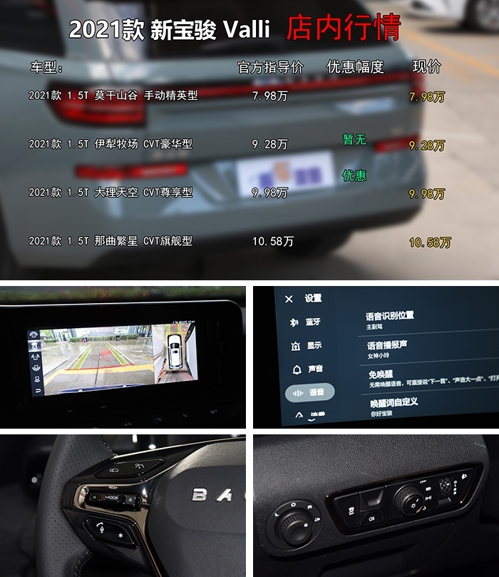 10万级家用旅行车，高颜值大空间不输合资车，新宝骏Valli咋样？