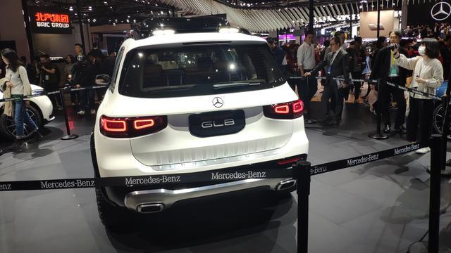 上海车展：奔驰GLB概念车实车