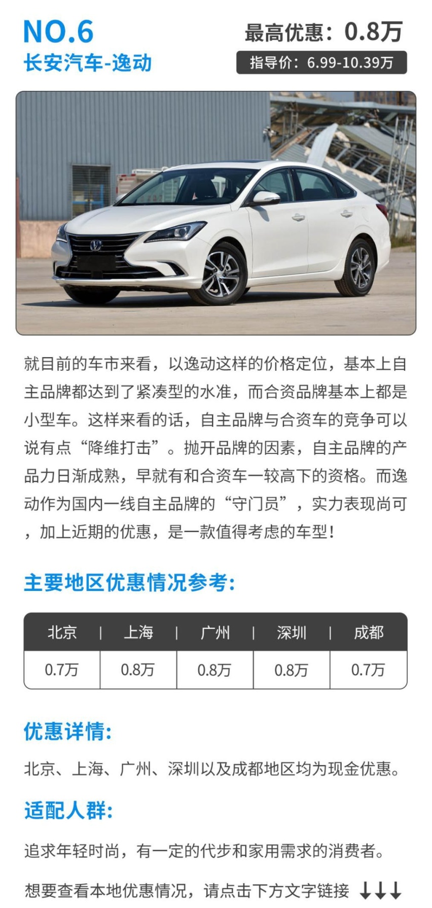 10万内的车也有大优惠，这几款靠谱好用，咬咬牙就能买