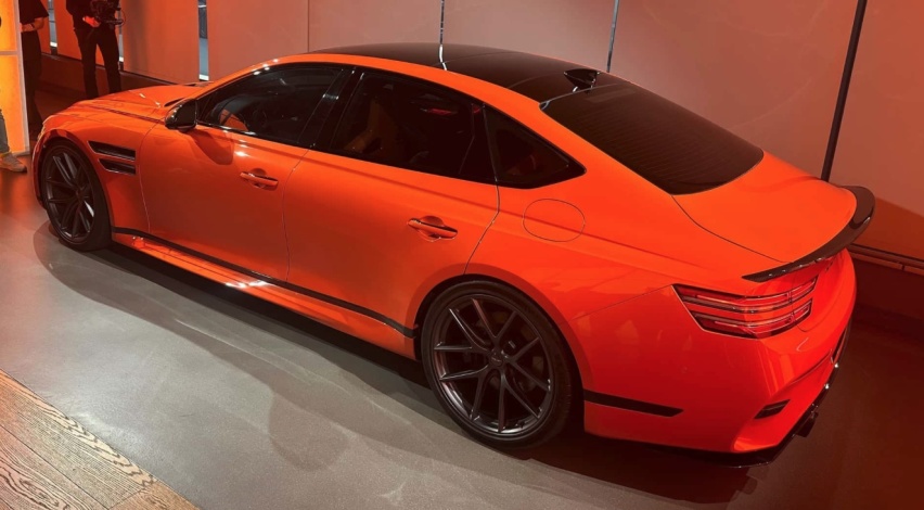 2024纽约车展报道 捷尼赛思性能品牌名称公布：Magma