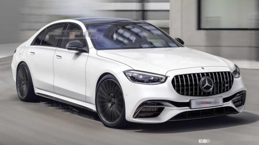 新一代梅赛德斯-AMG S63e渲染图 或搭V8混合动力总成