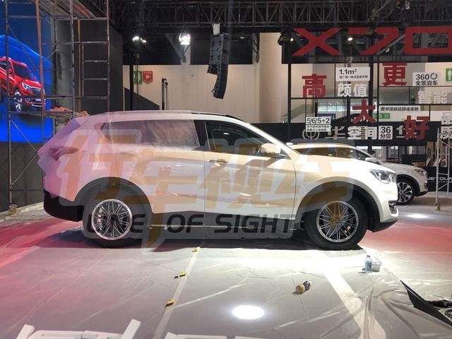 成都车展探馆捷途X70S EV 最大续航达450km