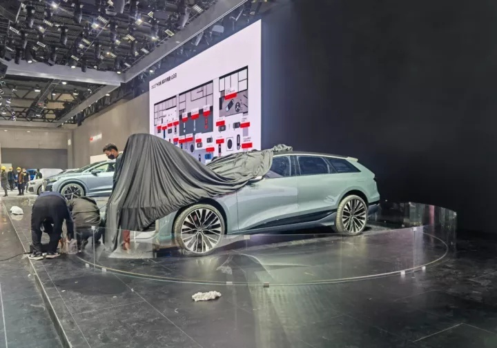 奥迪A6 Avant e-tron概念车广州车展首发！续航700km