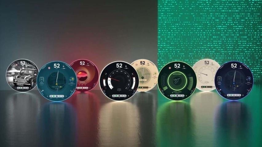 全新MINI COOPER EV内饰曝光，取消仪表盘中控更具科技感