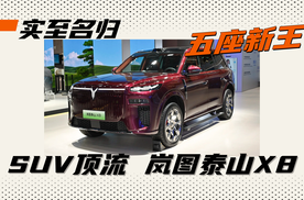 石家庄五一车展五座 SUV顶流：岚图泰山X8