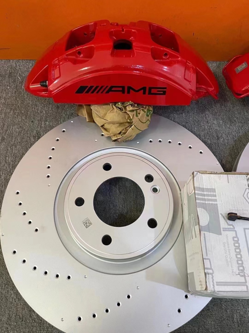 奔驰G350/G500升级改装G63原厂红色AMG6活塞刹车代理批发