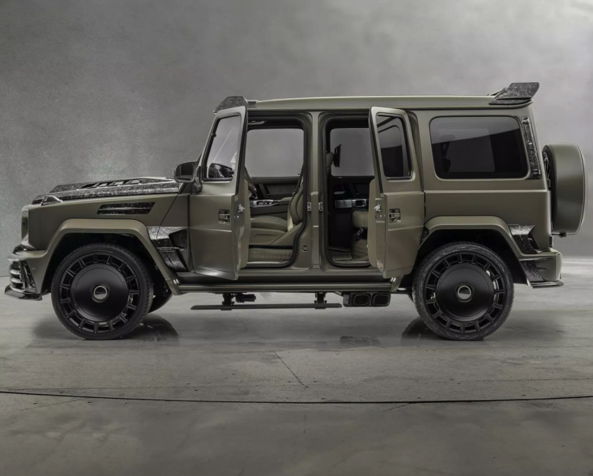 850马力，零百3.5秒……Mansory打造的这台AMG G63限量