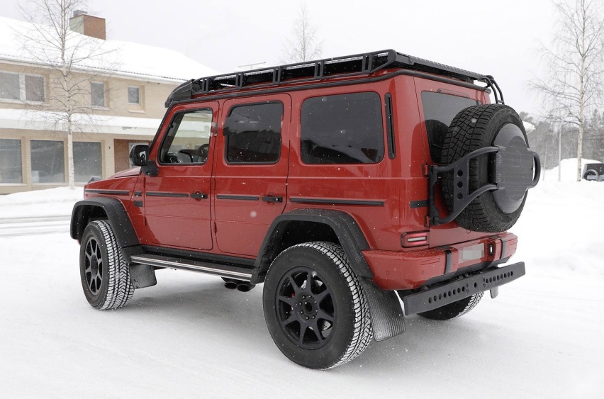 离地450mm，577马力，新款奔驰AMG G63 4×4²要来了！