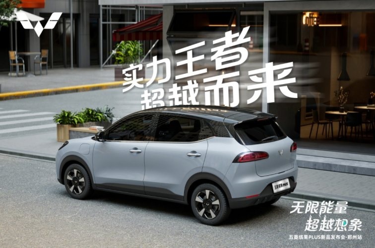 续航510，空间更大，售价8.98万元起，五菱缤果PLUS郑州上市