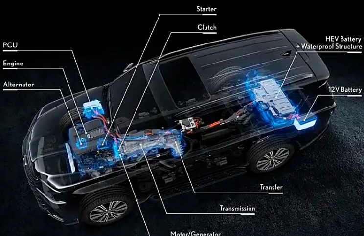 搭载3.5T六缸发动机，最大功率341kW，雷克萨斯LX 700h即将