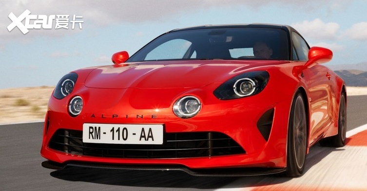 中置后驱、1.8T机头、5秒内破百，雷诺Alpine A110官图发布