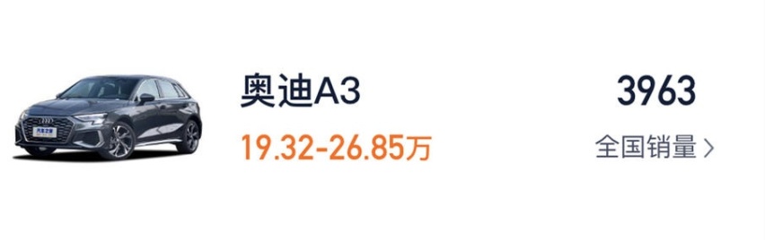 16.38万的宝马1系  与奥迪A3比 实力有点不够看