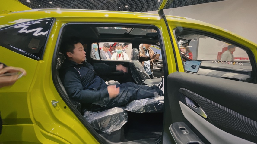 潮人的“电车”选择 合创Z03亮相昆明