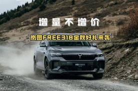 增量不增价，岚图FREE318金秋好礼来袭