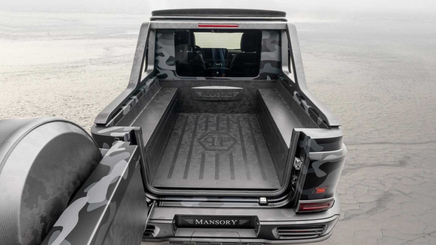 G63改小皮卡，Mansory推出改装版AMG G63