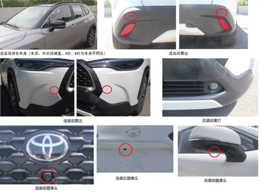 丰田锐放/锋兰达申报图曝光！战略兄弟车，主攻紧凑SUV市场