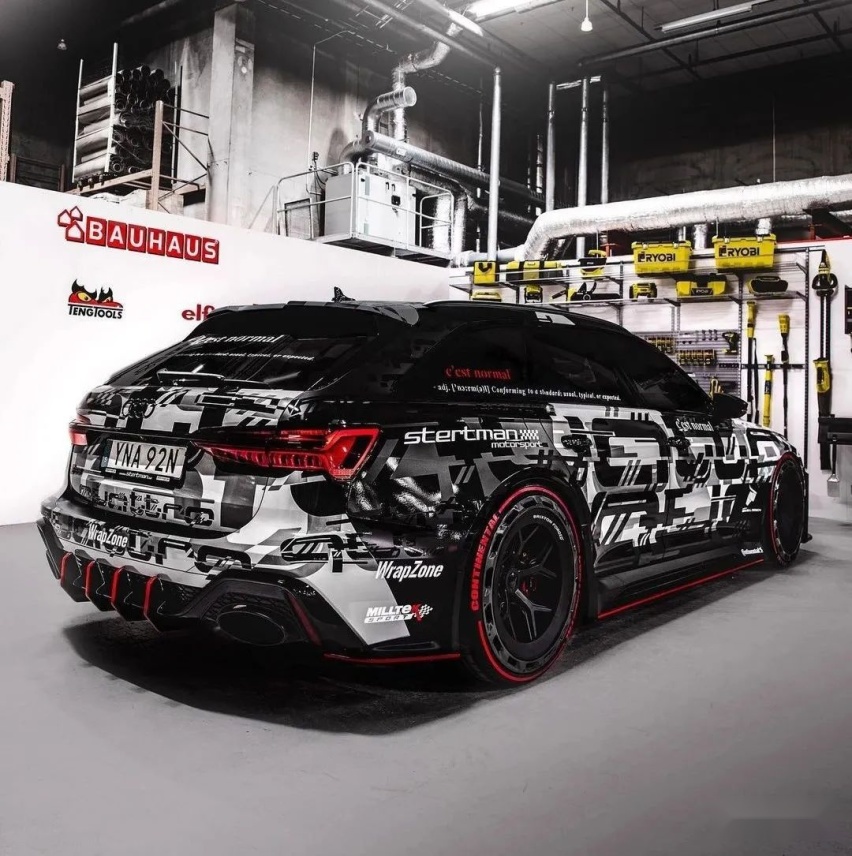 全国首套ABT RS6-R，价值70万限量125套的极品套件