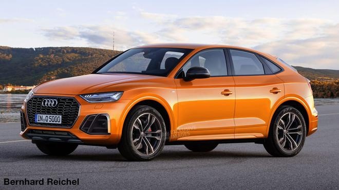 对标宝马X4，全新奥迪Q5 Sportback效果图曝光