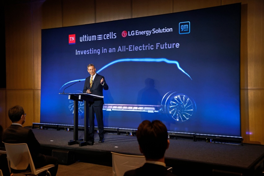 通用汽车宣布投资23亿美元与LG合建电池工厂