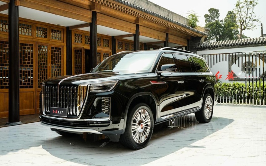 全新可升降立标+4.0TV8动力，红旗LS7发布，100万能成爆款？
