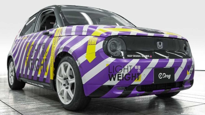 本田Access推出e-Drag个性涂装赛车 基于本田e平台