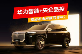华为智能+央企品控！岚图泰山同框问界M9，50万级选它更踏实？