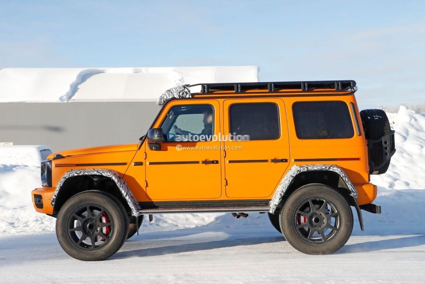 梅赛德斯-AMG G 63 4x4最新谍照来了