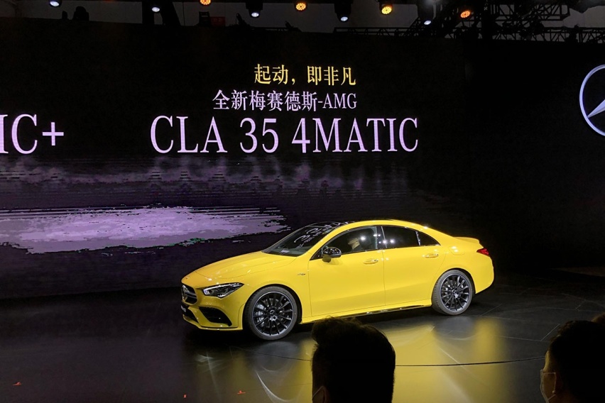 AMG 35新成员，轿跑更动感，AMG CLA35上市