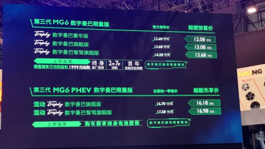 “官方改装厂”上线，名爵车展性能味有点满