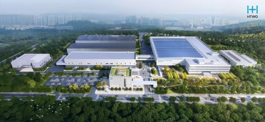 现代氢燃料电池系统广州工厂正式竣工，明年将有数千辆氢燃料电池车落地广州