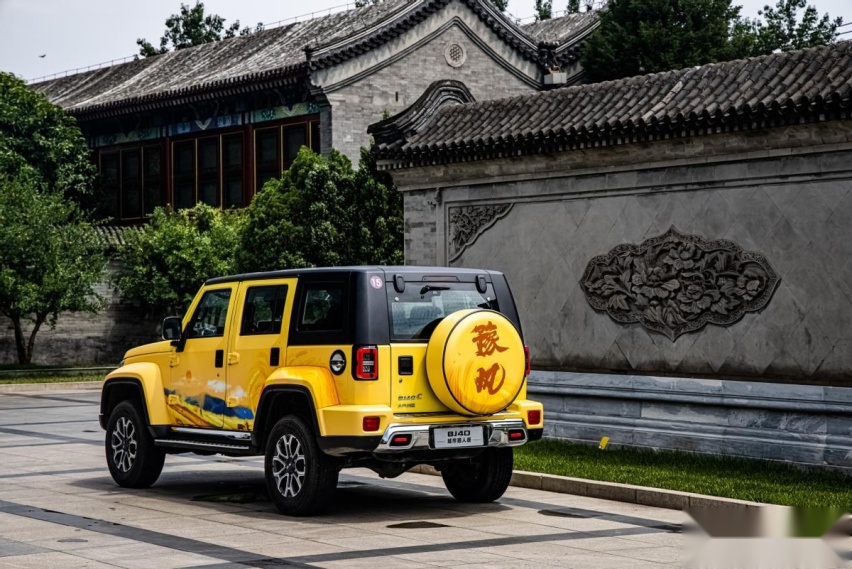 满屏国潮风，解读BJ40“豫风”皮肤的国潮密码
