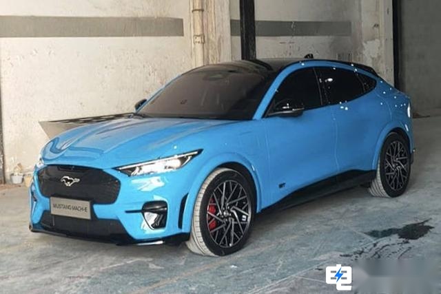 实车图曝光，福特Mustang Mach-E 或将亮相