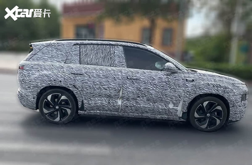 上汽大众IDERA首款纯电车型谍照曝光中型SUV+激光雷达(图2)
